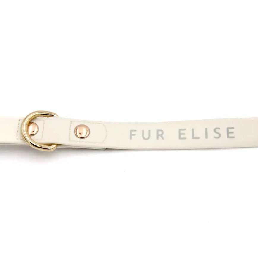 Fur Elise Leash - Bone