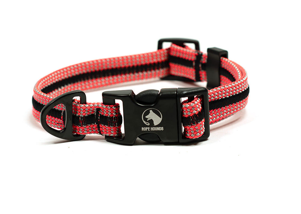 Adventure Dog Collar - Reds/Oranges