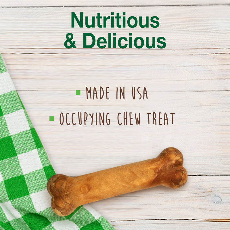 Nylabone Healthy Edibles AllNatural Long Lasting Puppy Chew Treats Turkey Sweet Potato, 1ea/SMall/Regular Up To 25 Ibs. 3 ct