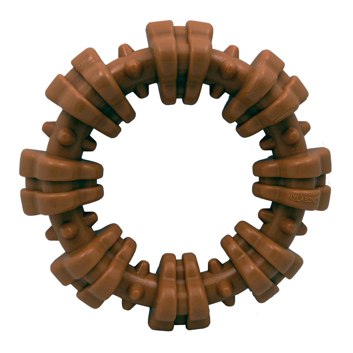 Nylabone DuraChew Textured Ring Chicken Blister Card Large