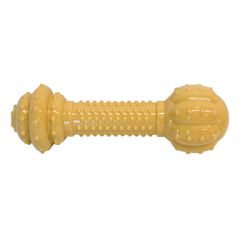 Nylabone Dura Chew Barbell Peanut Butter Flavor Medium