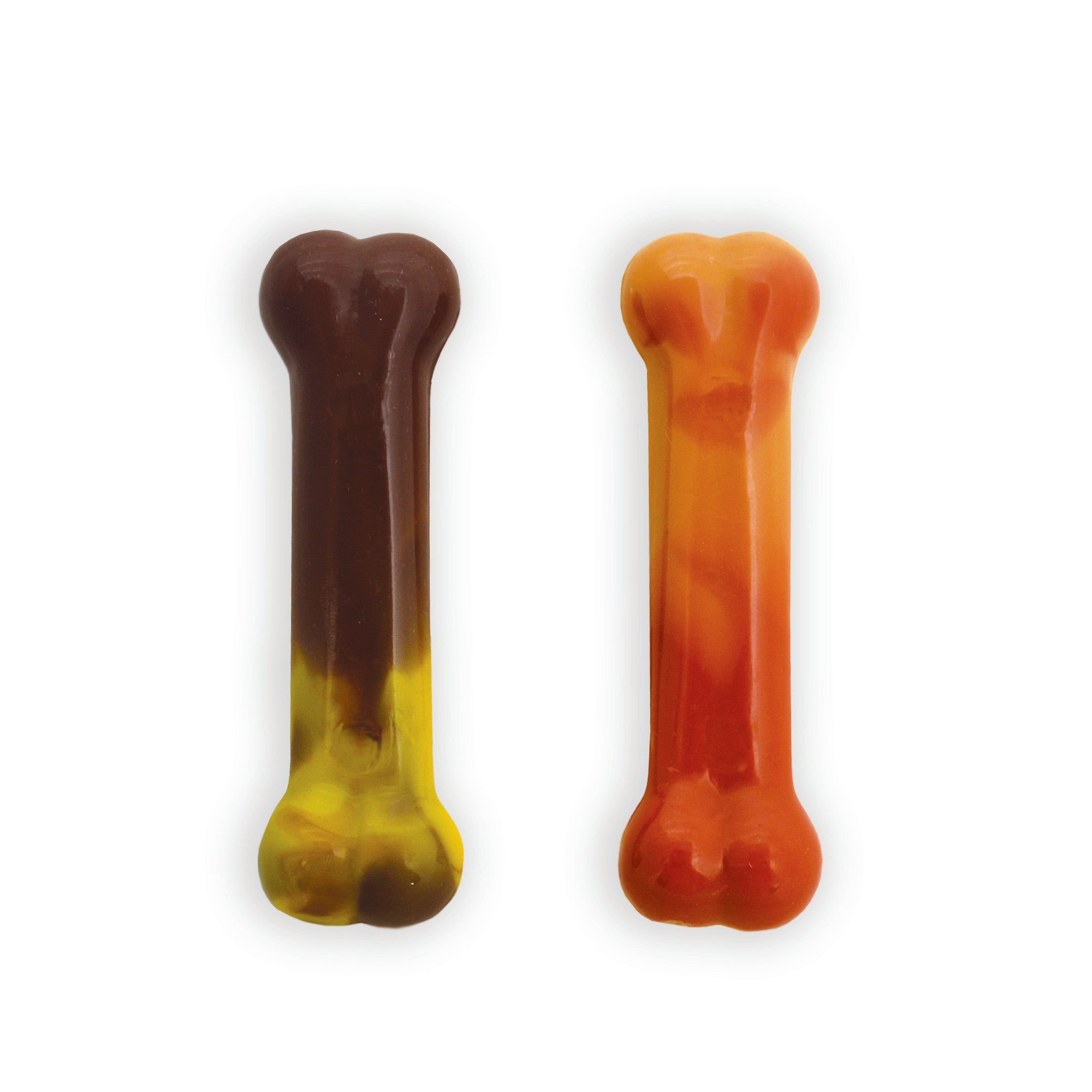 Nylabone Power Chew Flavor Frenzy Durable Dog Chew Toys Twin Pack Bacon Cheeseburger Apple Pie, 1ea/SMall/Regular Up To 25 Ibs. 2 ct