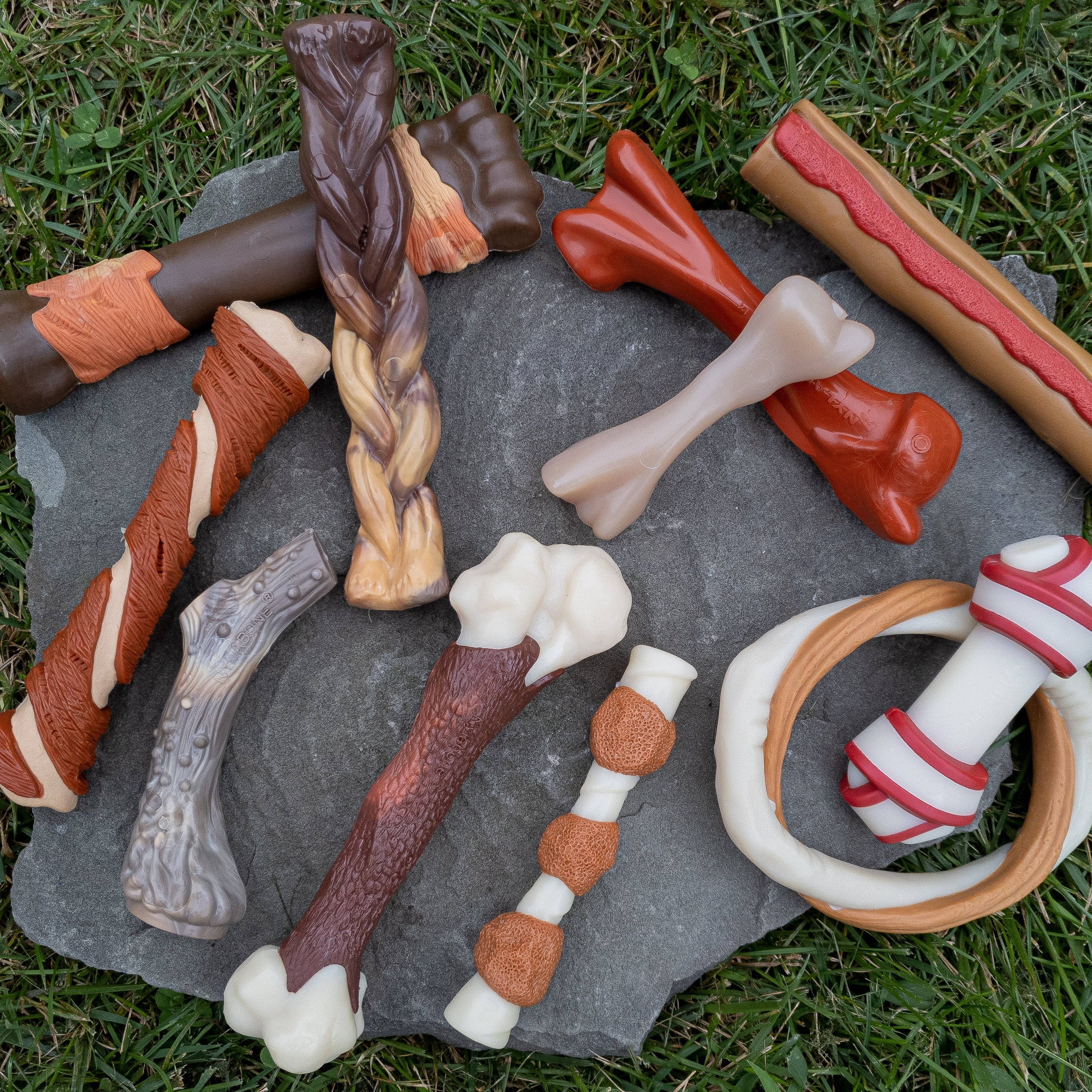 Nylabone Power Chew Femur Dog Bone Alternative Beef, 1ea/Large/Giant Up To 50 Lbs. 1 ct