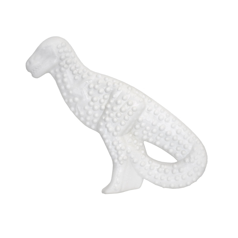 Nylabone Power Chew Dental Dinosaur Dog Toy Chicken, White, 1ea/SMall/Regular Up To 25 Ibs. 1 ct
