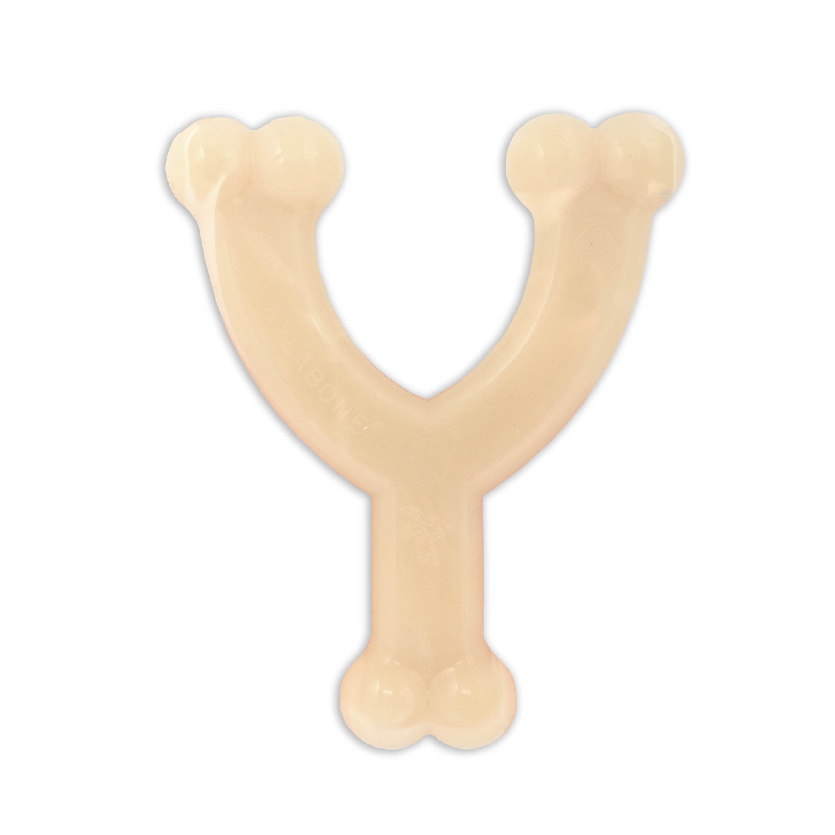 Nylabone Power Chew Original Wishbone Dog Toy Adult Dog Original, Original, 1ea/Medium/Wolf Up To 35 Lbs. 1 ct