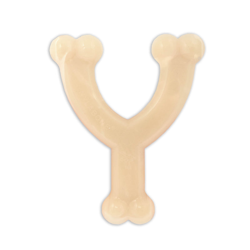 Nylabone Power Chew Original Wishbone Dog Toy Adult Dog Original, Original, 1ea/Medium/Wolf Up To 35 Lbs. 1 ct