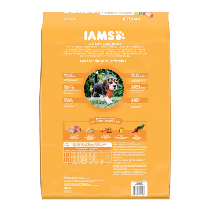 Iams ProActive Health Smart Puppy Food Dog Food 15lbs