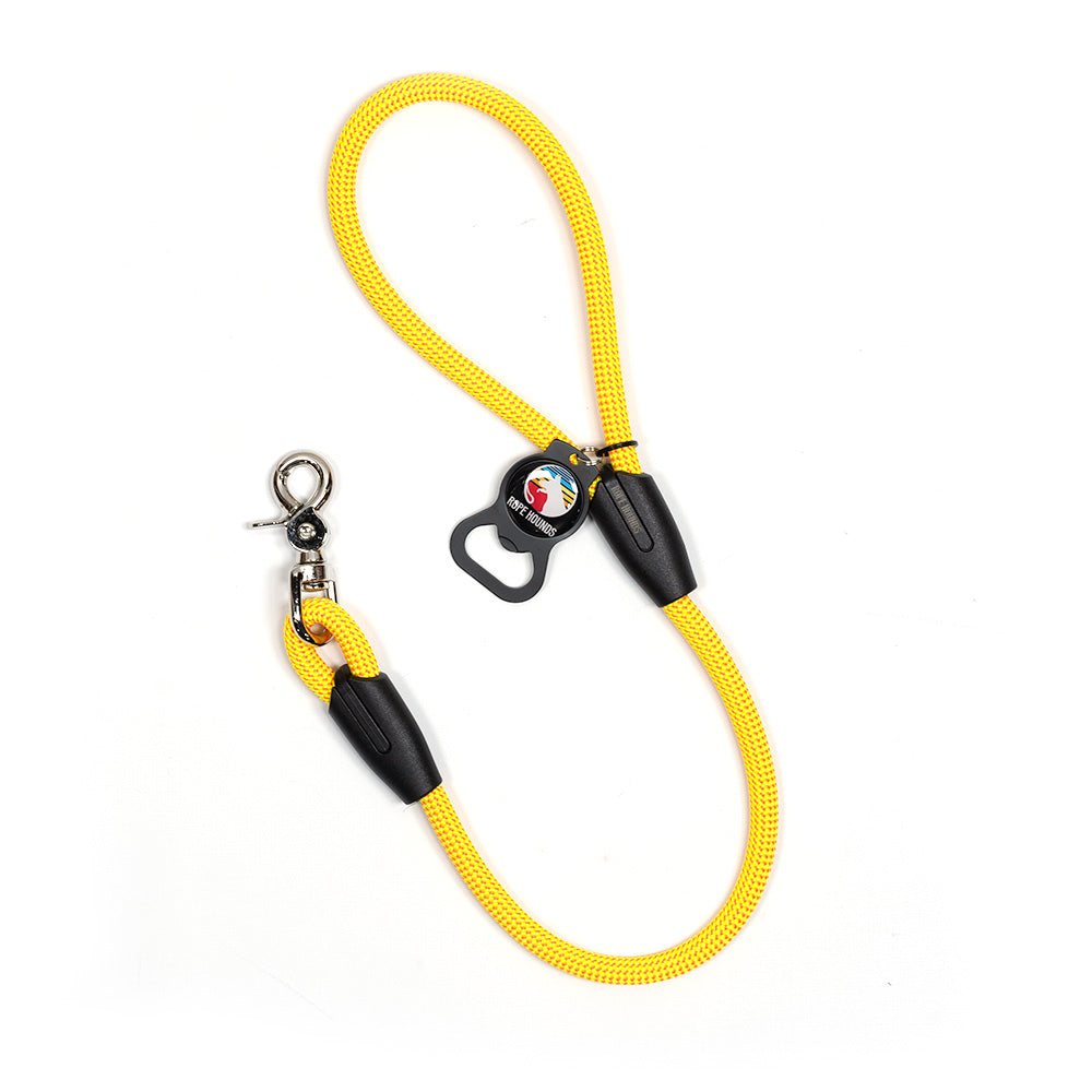 2' Dog Traffic Lead - Greens/Yellows