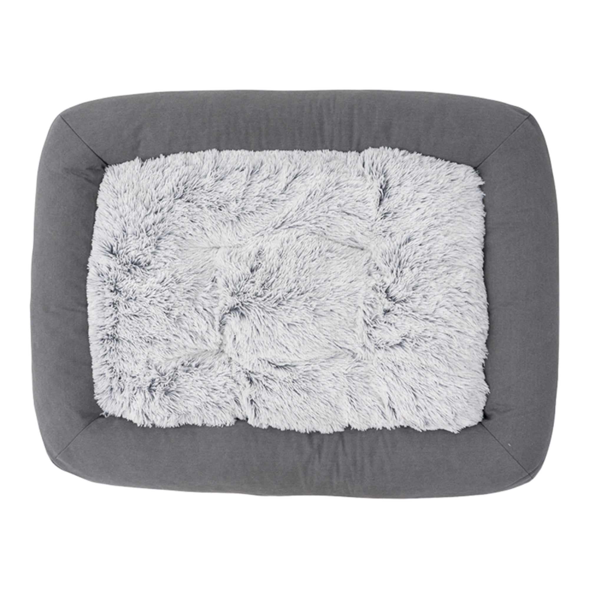 Tall Tails Dog & Cat Grey All In One Bed, 28" x 22"