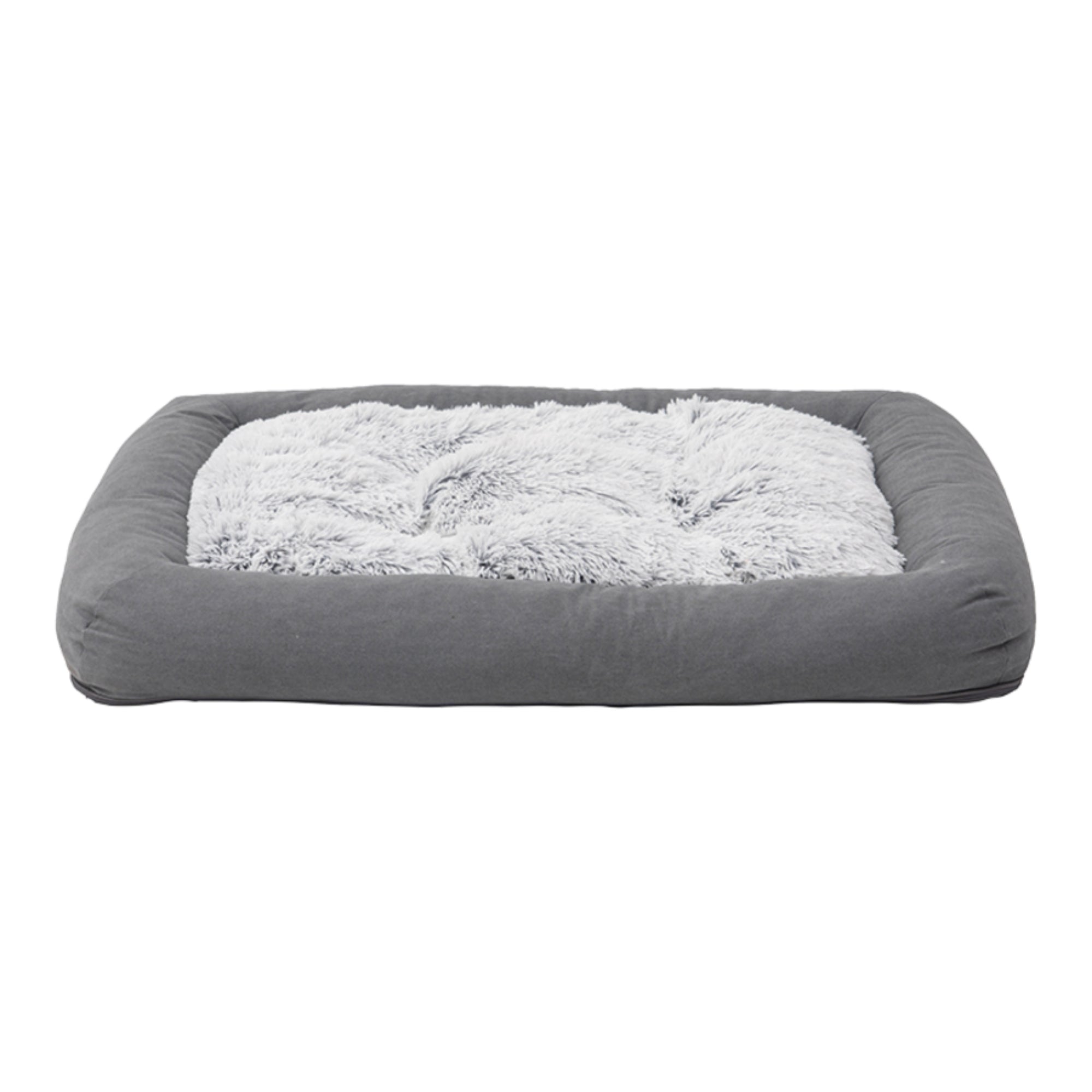 Tall Tails Dog & Cat Grey All In One Bed, 28" x 22"