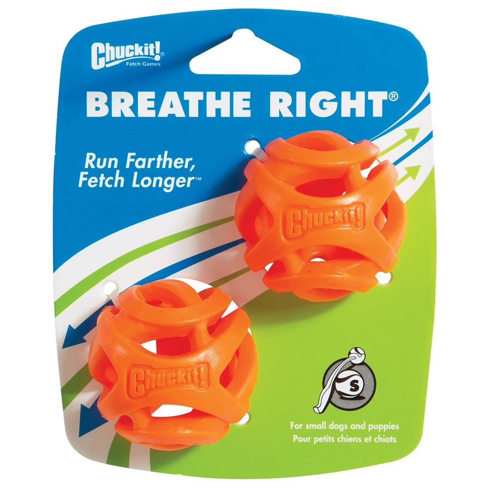 ChuckIt! Air Fetch Ball Dog Toy Small 2Pk