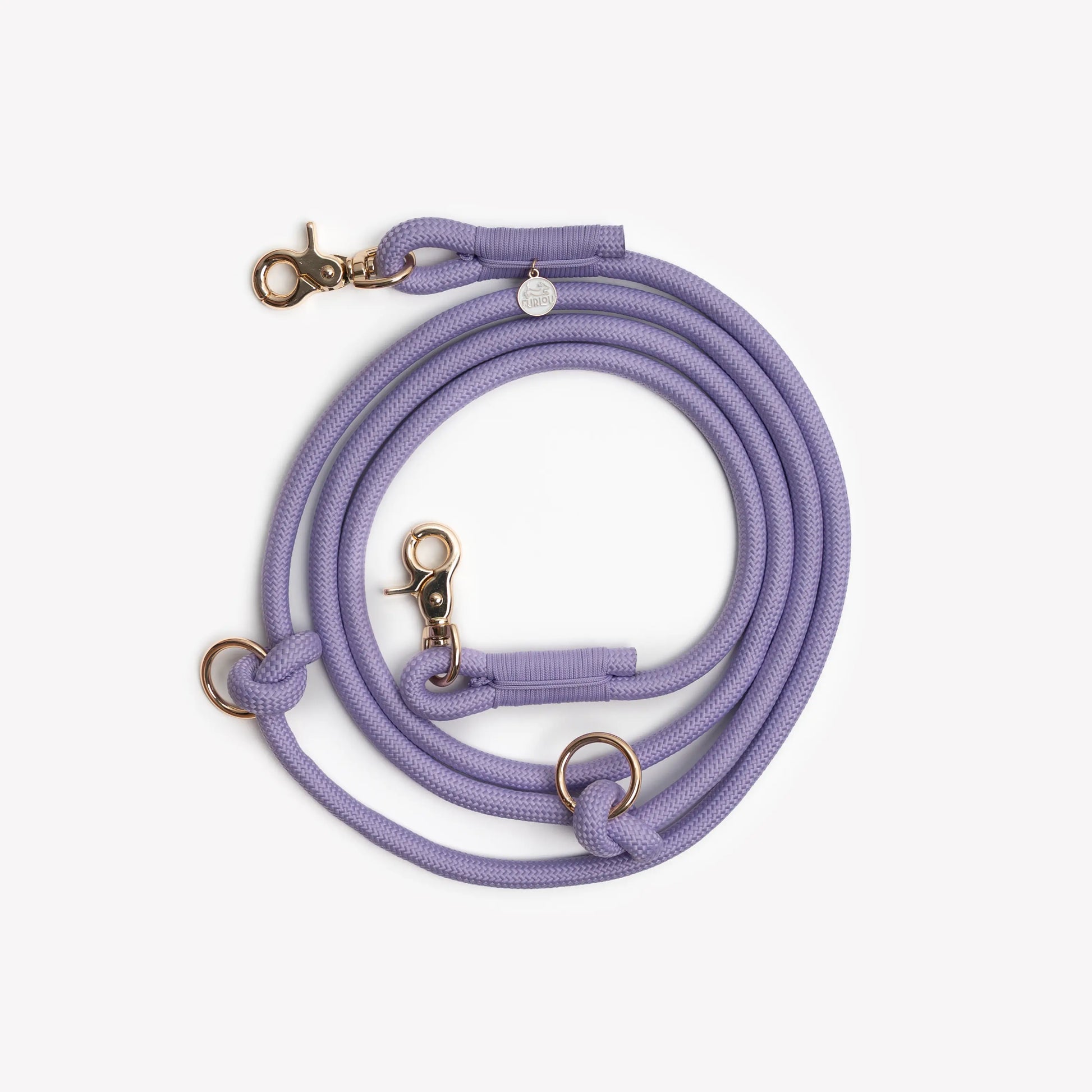 'Lavender' - Hands Free Braided Leash FURLOU