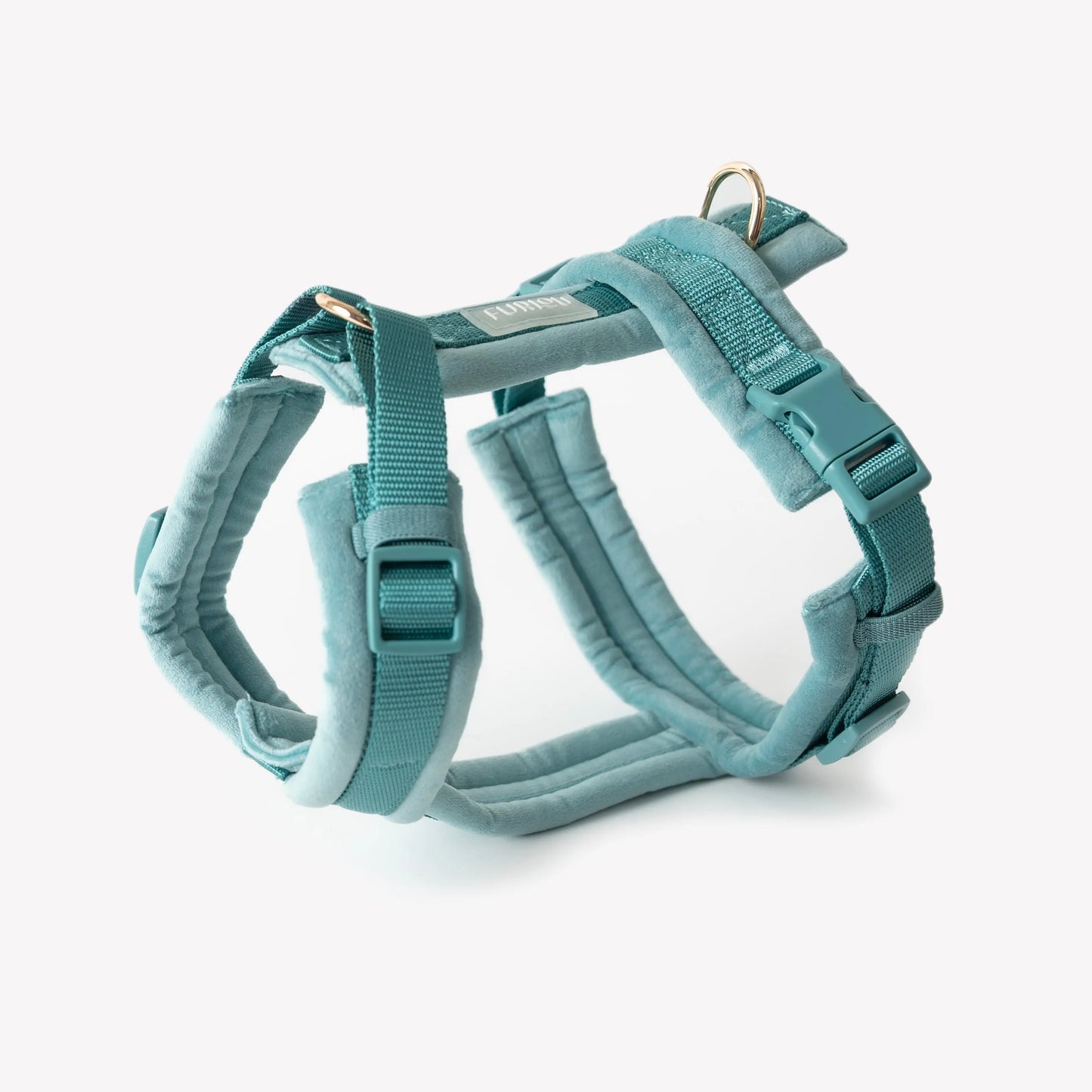 Blue - Velvet Dog Harness FURLOU