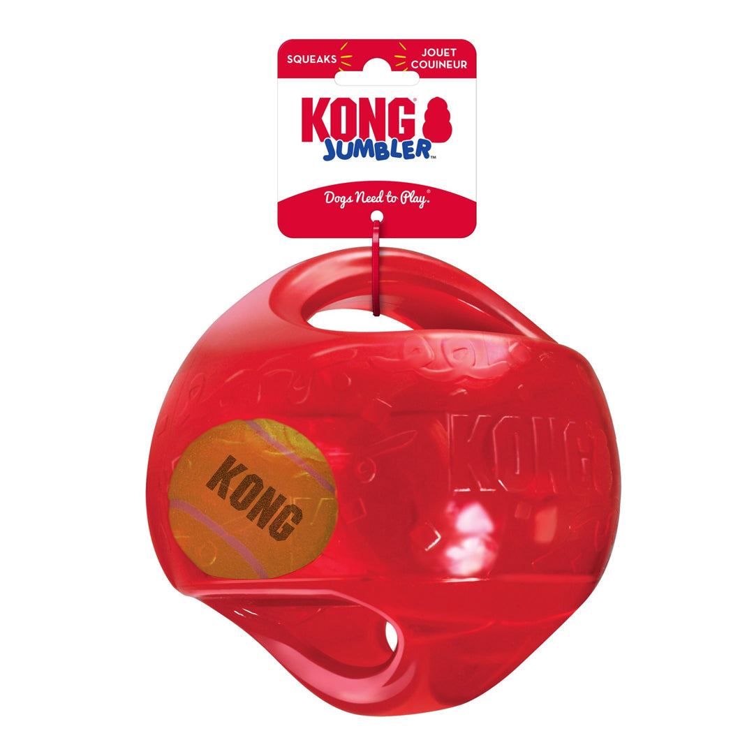 KONG Jumbler Ball Dog Toy Assorted Colors Large/X-Large