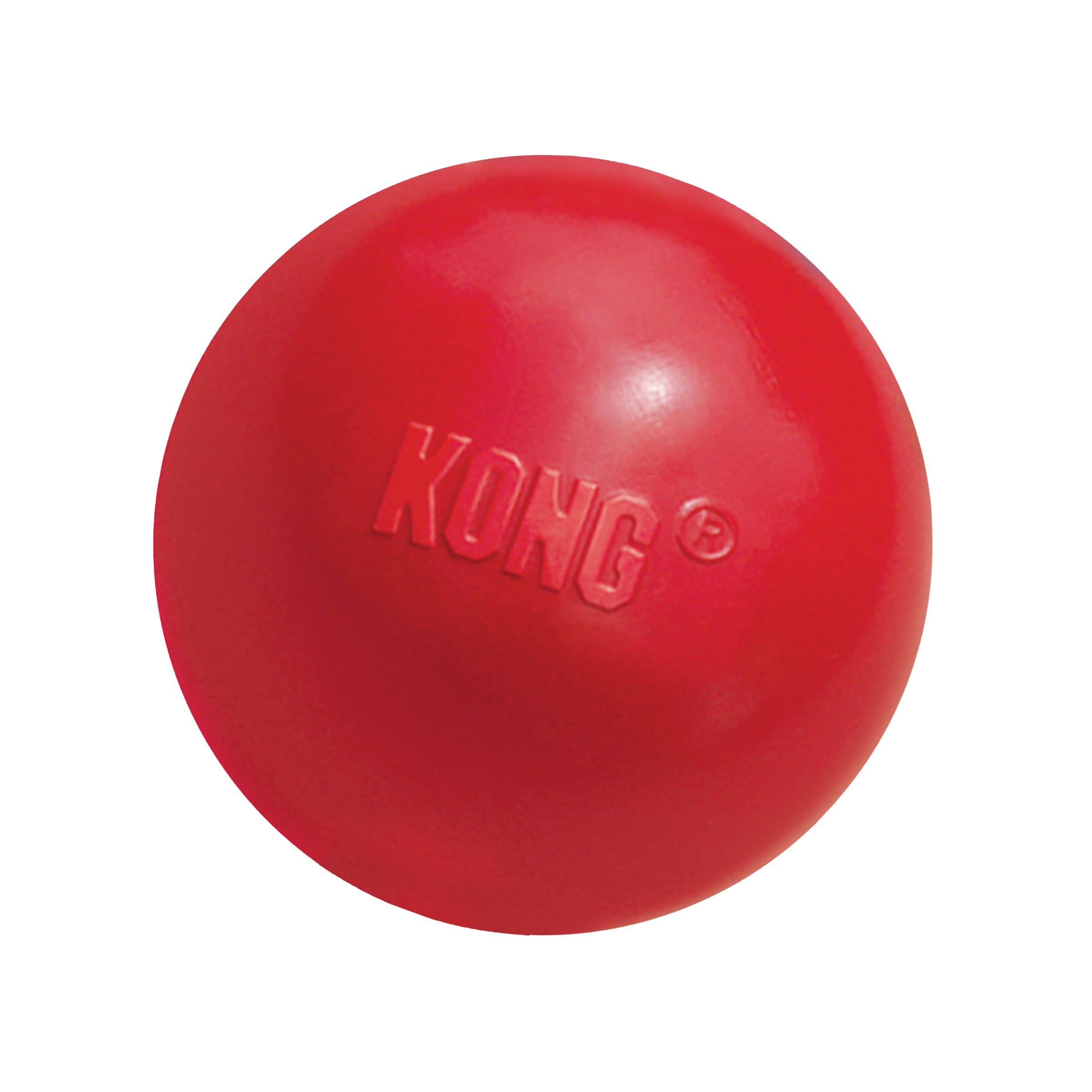 KONG Durable Rubber Ball with Hole Dog Toy Large