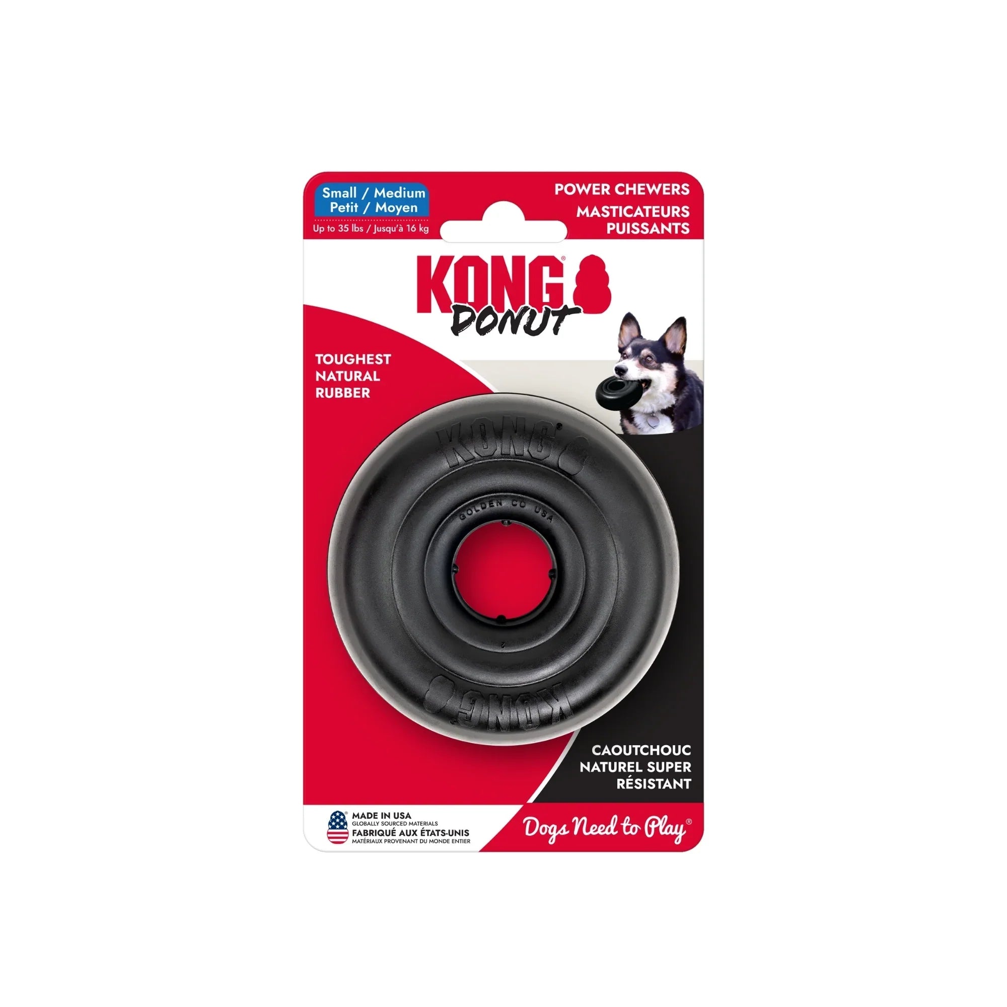 KONG Extreme Donut Dog Toy Large/X-Large