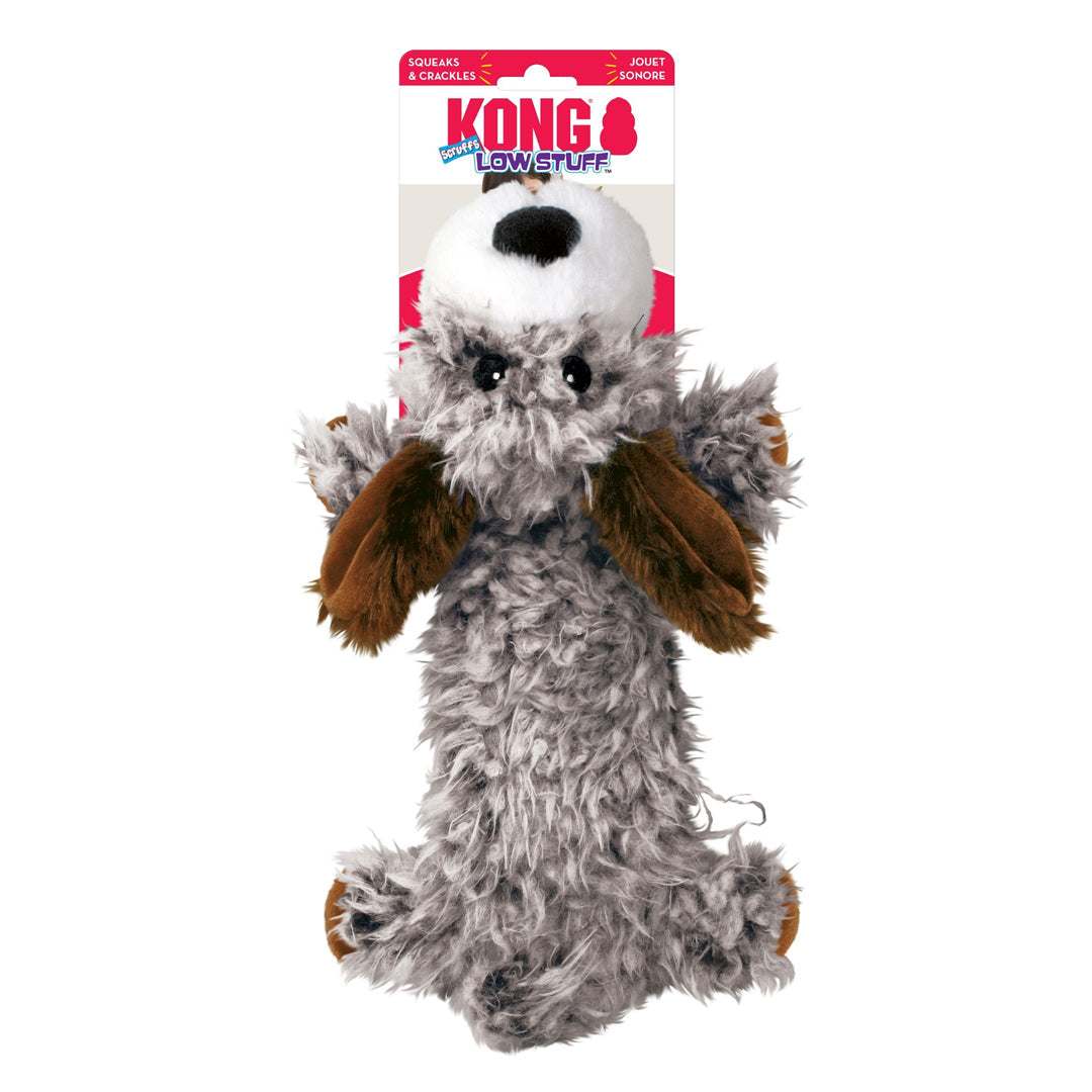 KONG Low Stuff Scruffs Plush Dog Toy Dog Large