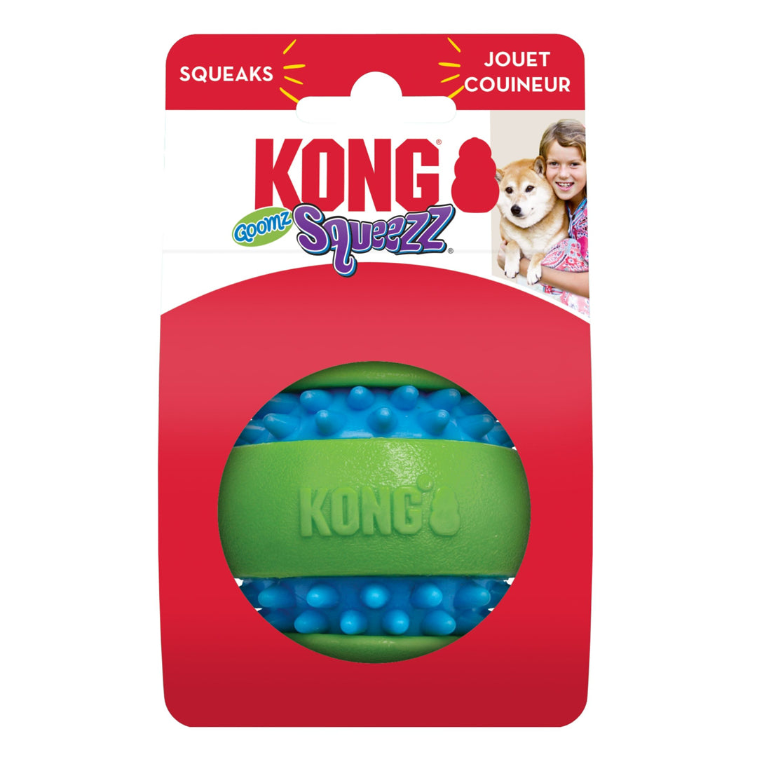 KONG Squeezz Goomz Ball Dog Toy Large