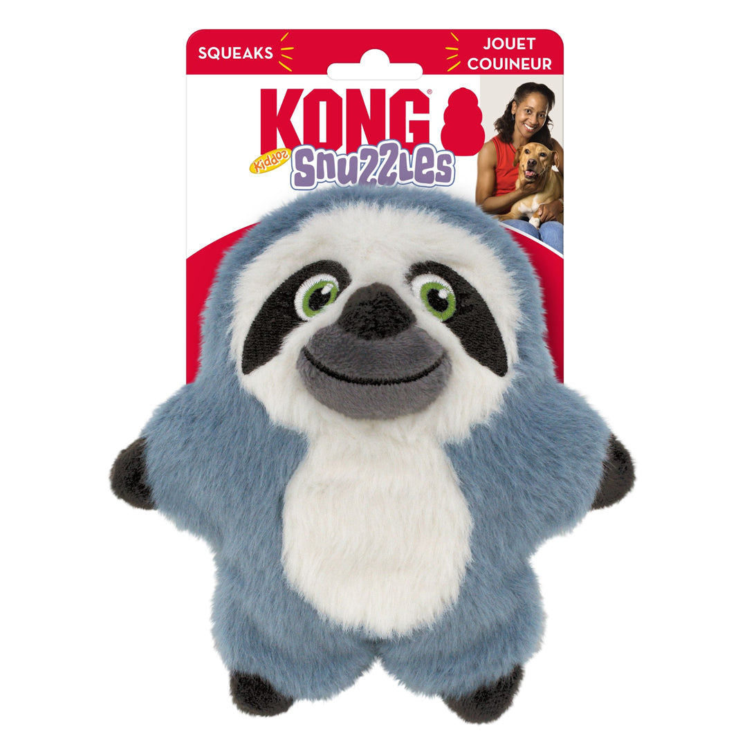 KONG Snuzzles Kiddos Sloth Dog Toy Small