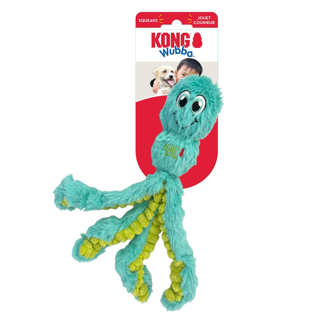 KONG Wubba Octopus Dog Toy Assorted Small