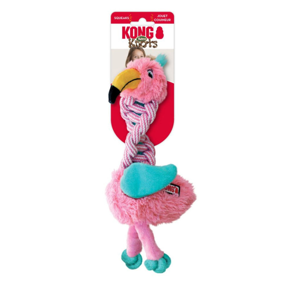 KONG Knots Twists Dog Toy Assorted Characters Medium/Large