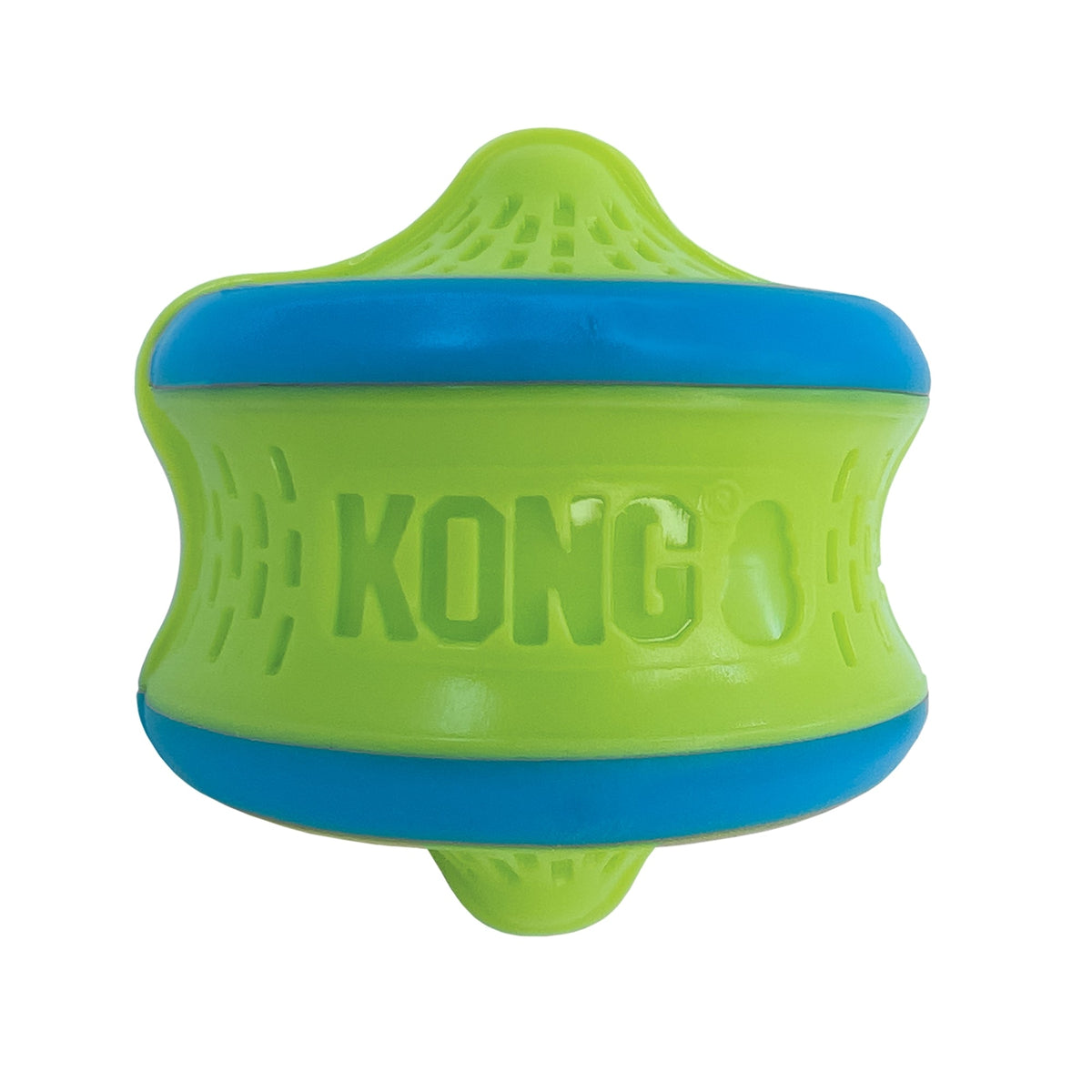 KONG Rambler Rattlez Dog Toy Swirl Ball, 1ea/MD