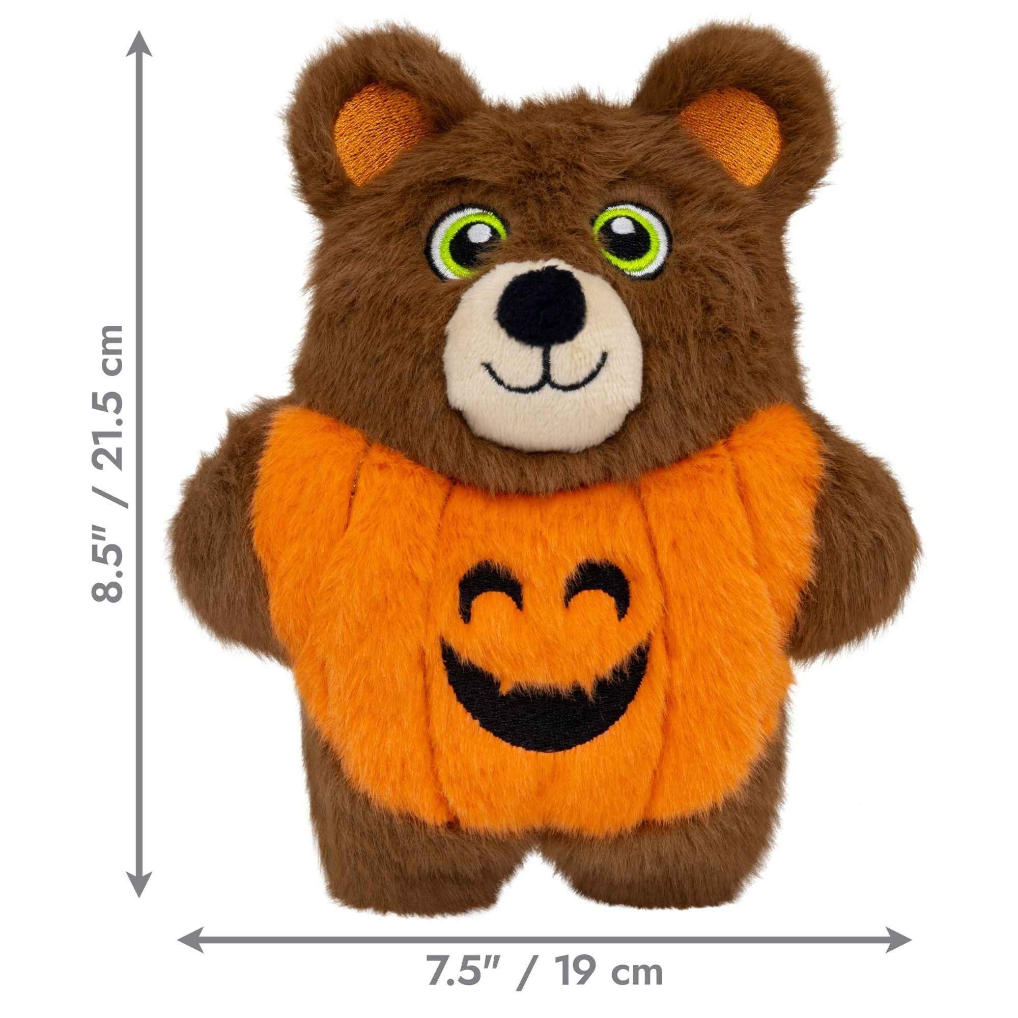 KONG Halloween Snuzzles Bat and Bear Dog Toy Assorted 1ea/MD