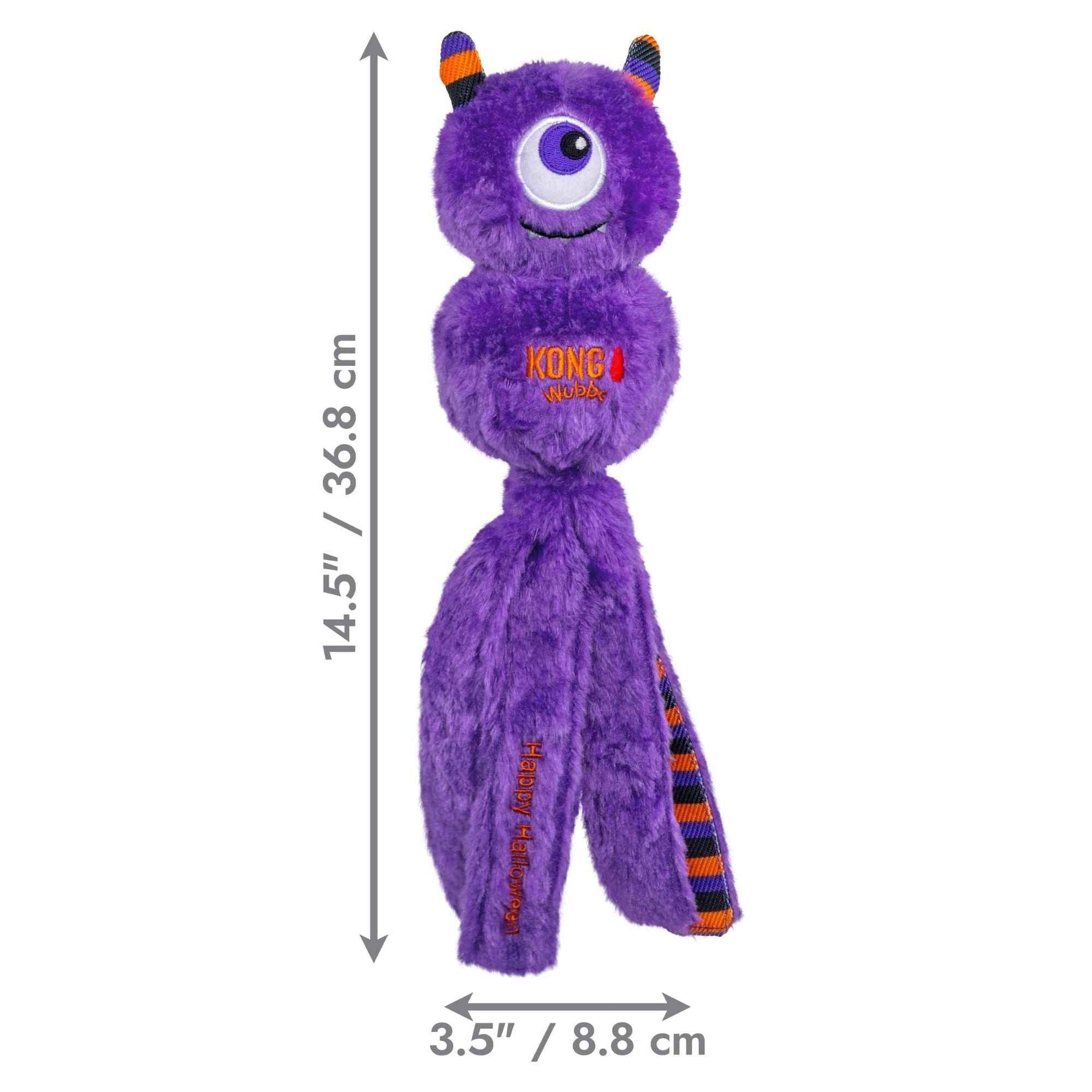 KONG Halloween Wubba Monster Dog Toy Purple 1ea/LG