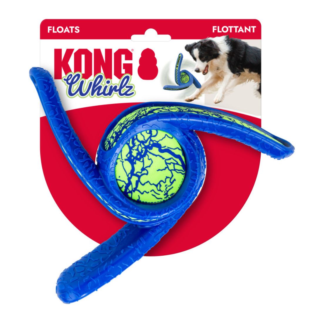 KONG Whirlz Throw Dog Toy MD/LG