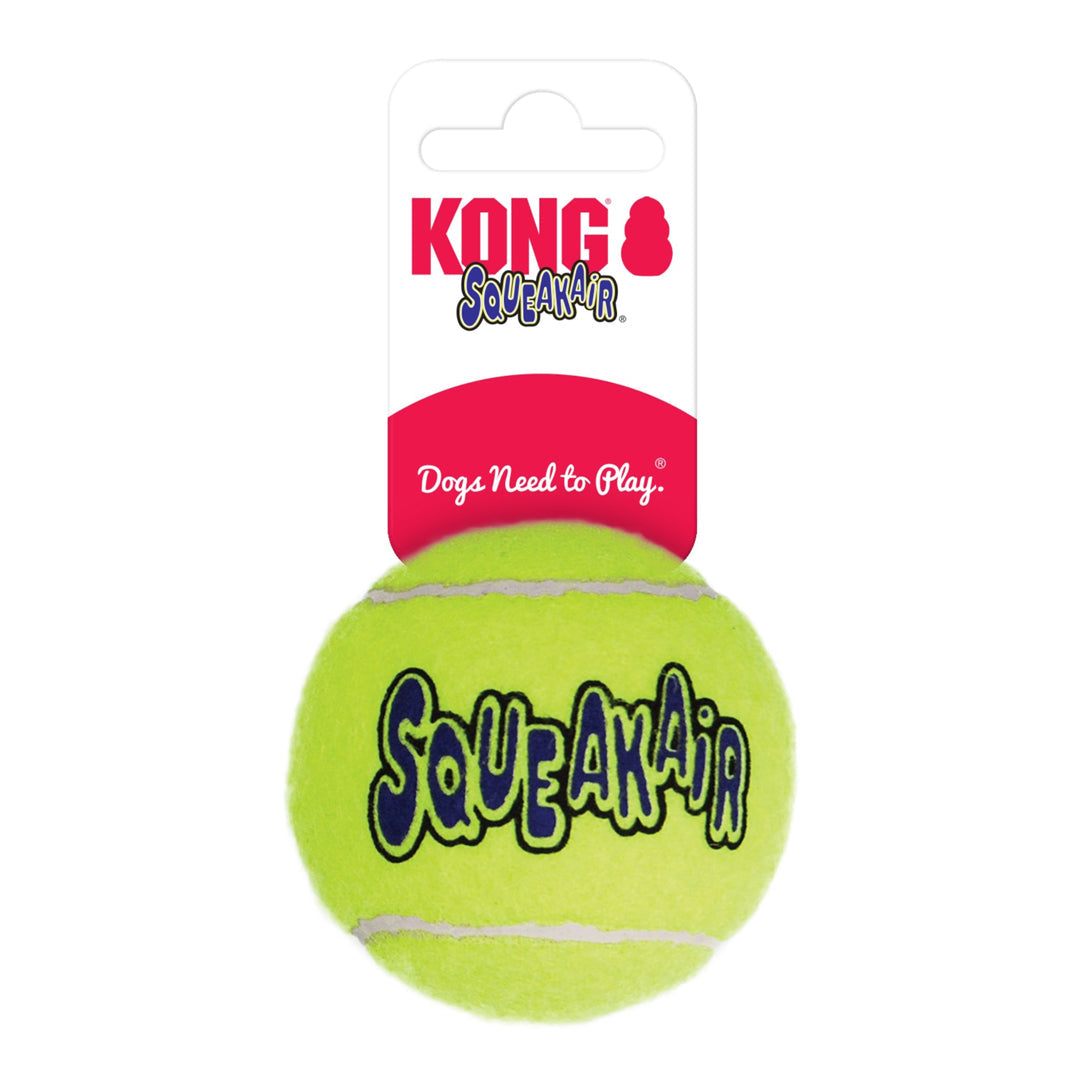 KONG SqueakAir Tennis Ball Dog Toy Medium