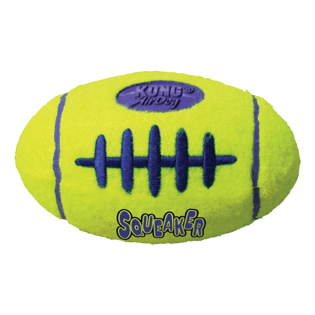 KONG AirDog Squeaking Tennis Football Dog Toy Large