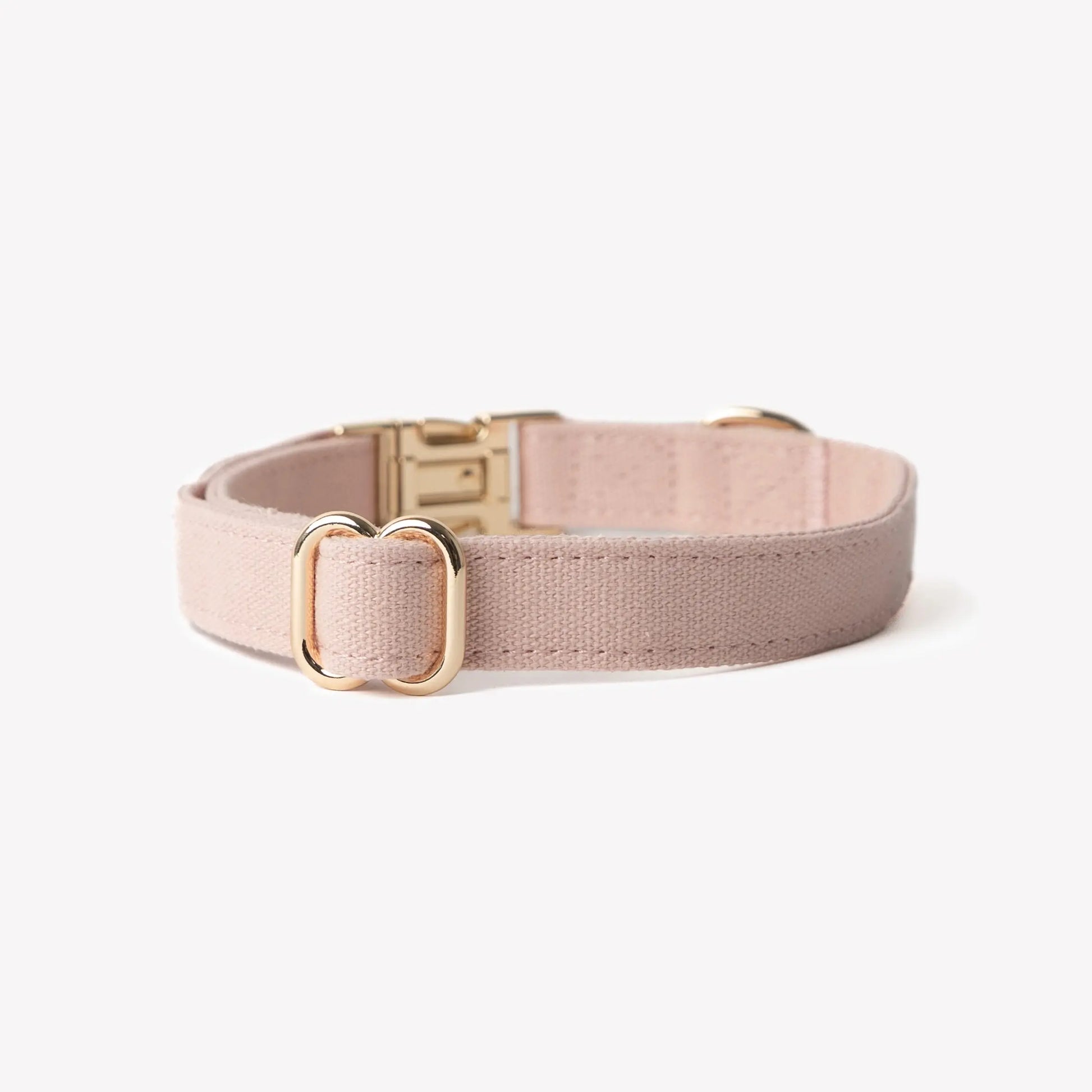 'Powder Rose' - Canvas Dog Collar FURLOU