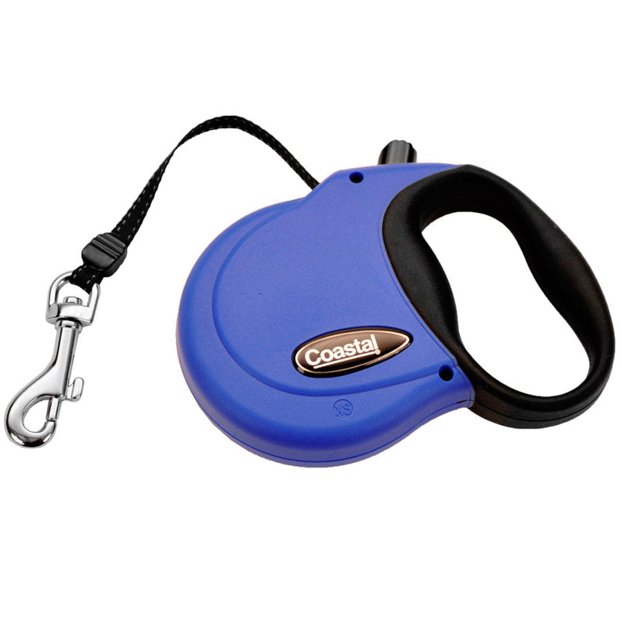 Coastal Power Walker Retractable Dog Lead Blue X-Small up to 16lbs