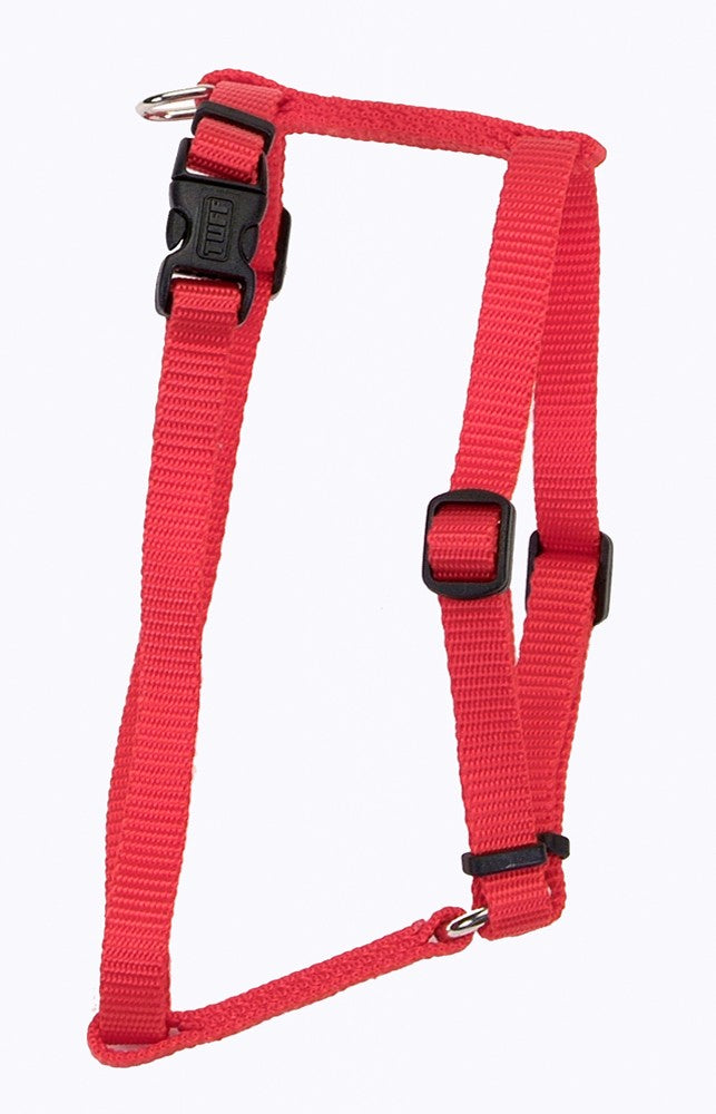 Coastal Standard Adjustable Nylon Dog Harness Red 3/4x18-30in