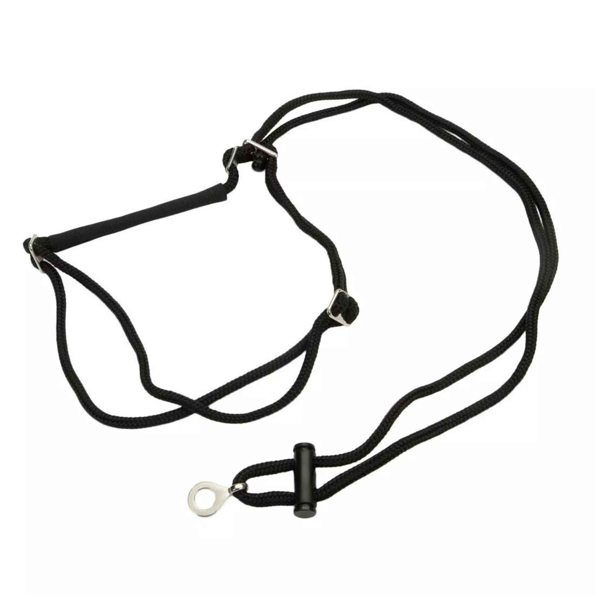 Holt Adjustable Dog Control Harness Black 1ea/SM, 14 in