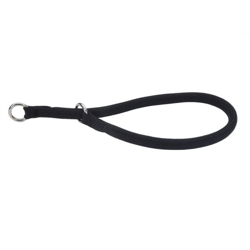 Coastal Round Nylon Training Dog Collar Black 3/8x22in