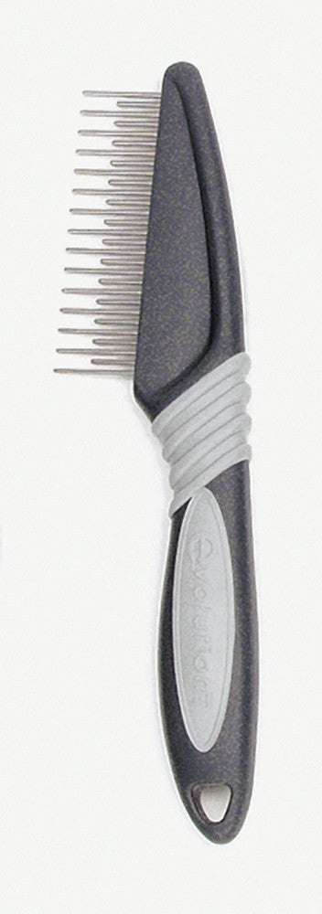 Coastal Evolution Shedding Comb with Rotating Teeth