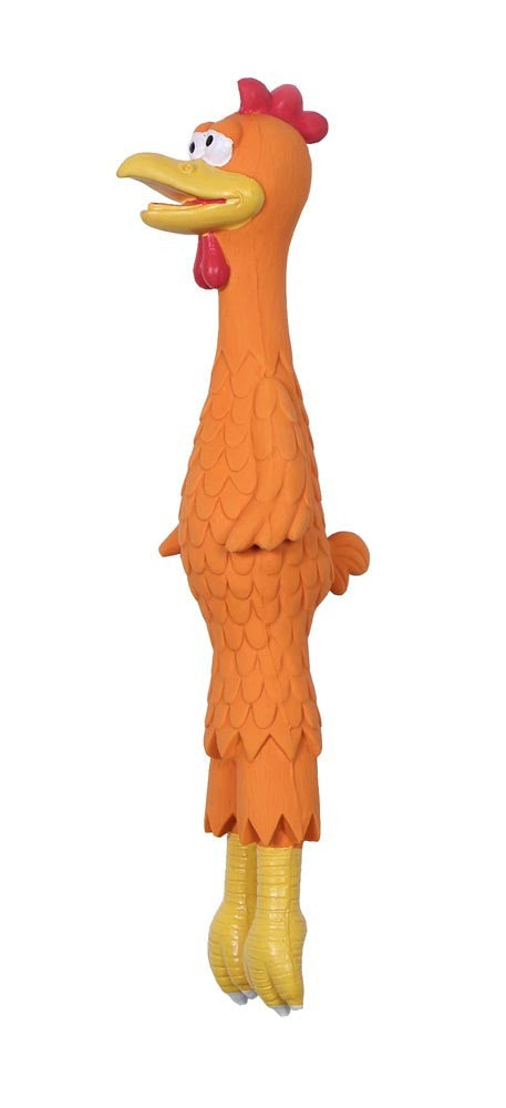 Coastal Rascals Latex Rooster Dog Toy 15in