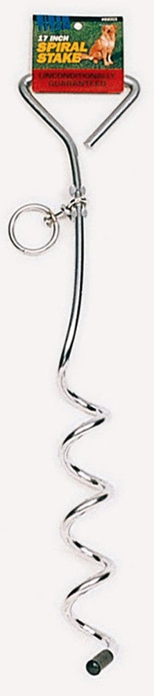Coastal Titan Tie Out Stakes for Loose Soil Spiral 17in