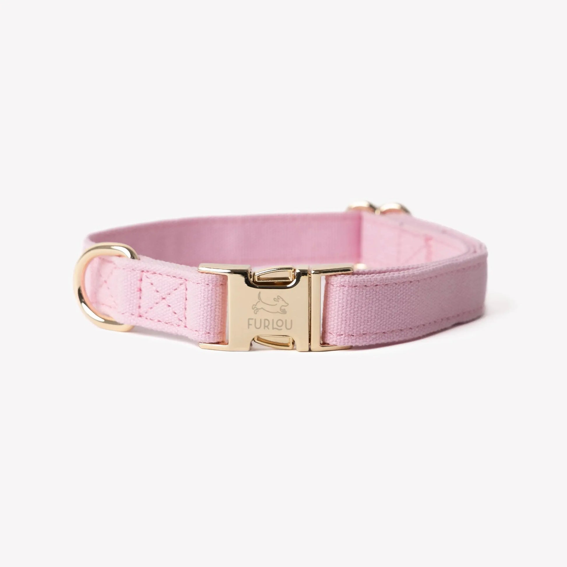 'Pink' - Canvas Dog Collar FURLOU
