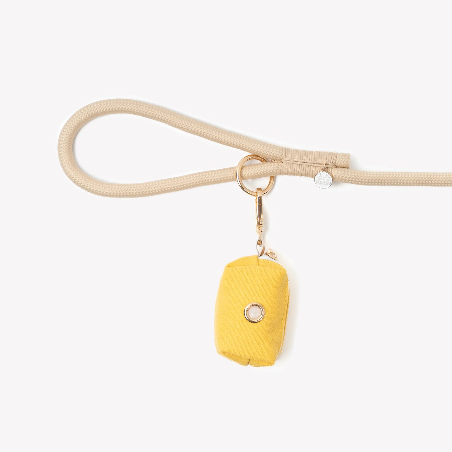 'Yellow' - Poop Bag Holder FURLOU