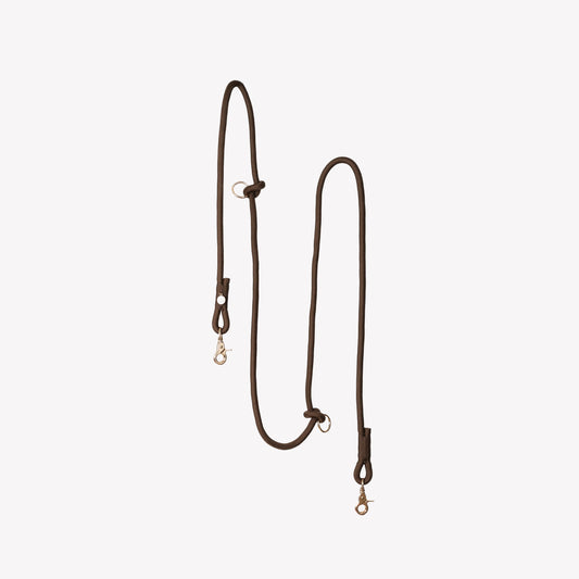 'Brown' - Hands Free Braided Leash FURLOU