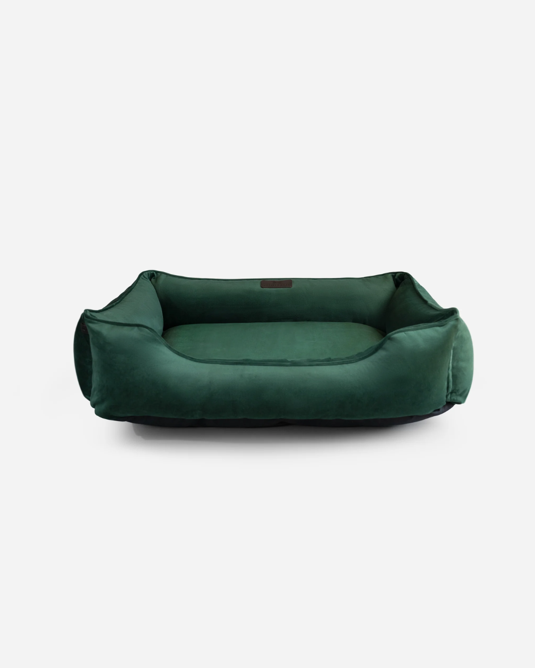 Classic Velvet Sleeper Dog Bed Green