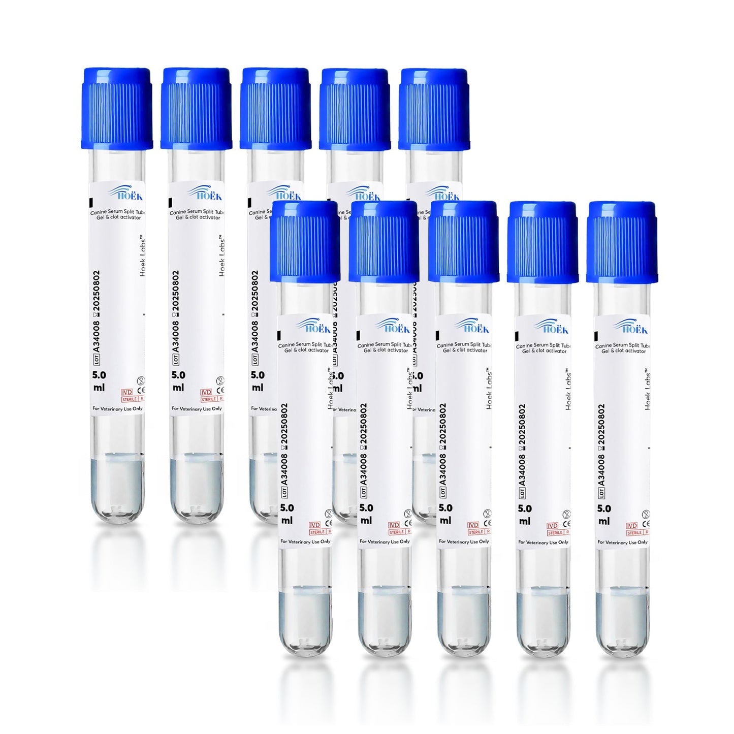 Canine Serum Split tubes Horizon Animal Care