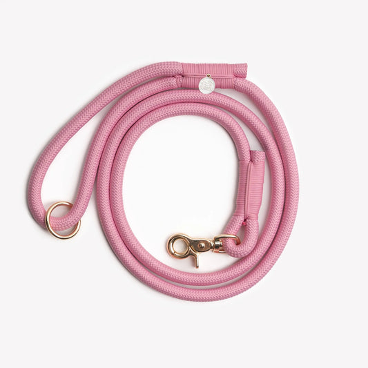 'Pink' - Braided Rope Leash FURLOU