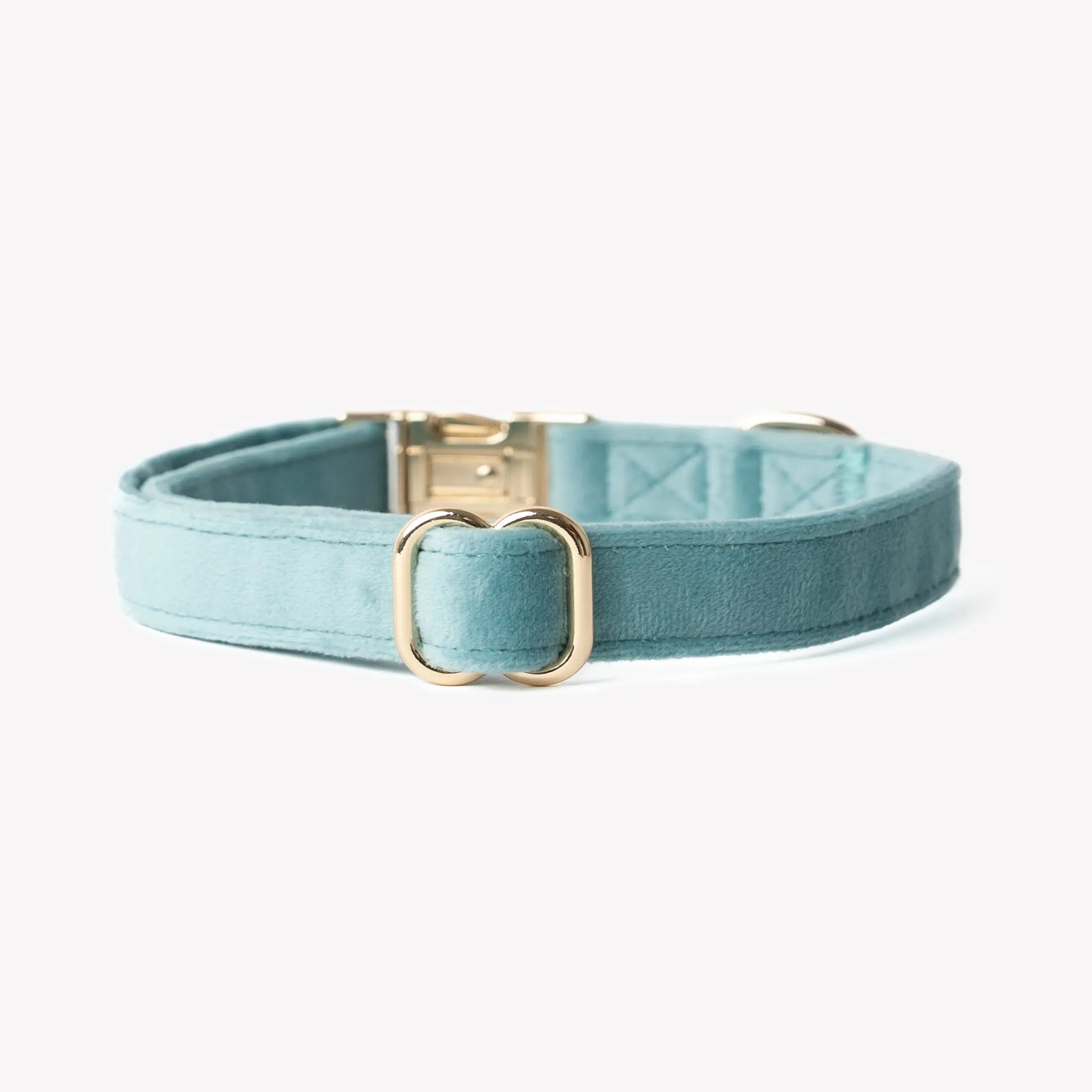 'Blue' - Velvet Dog Collar FURLOU