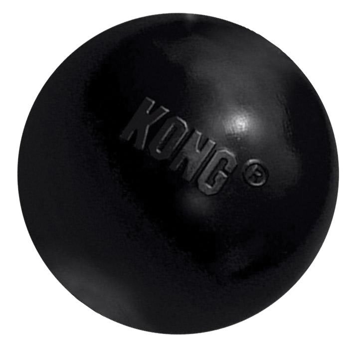 KONG Extreme Ball black rubber