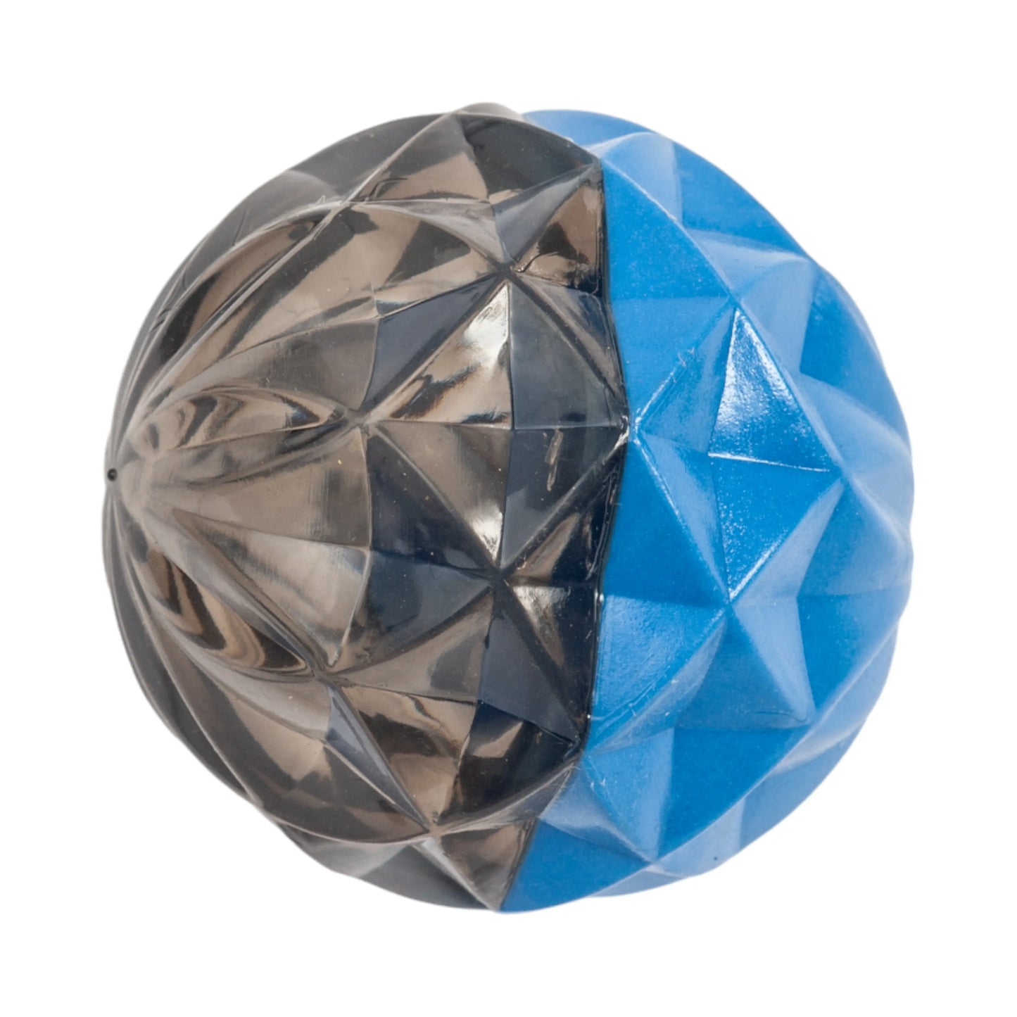 Country Living Geometric Textured Ball Dog Chew Toy, Interactive Rubber Toy for Mental Stimulation – Large American Pet Supplies