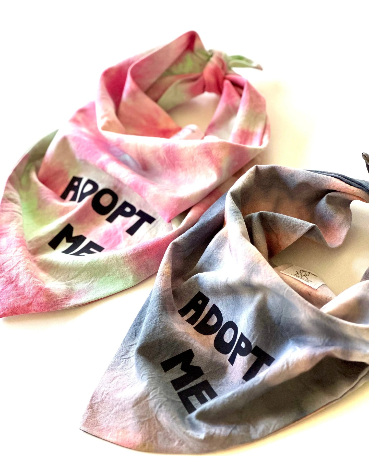 Adopt Me Tie Dye Dog Bandana Best Seller Happy Tails Outfitters
