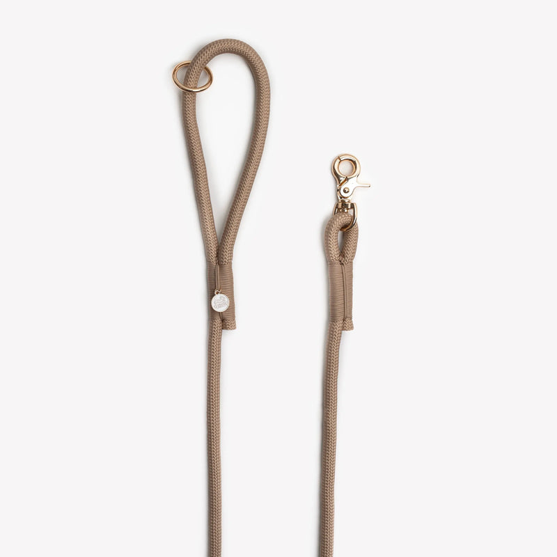 'Sand' - Braided Rope Leash